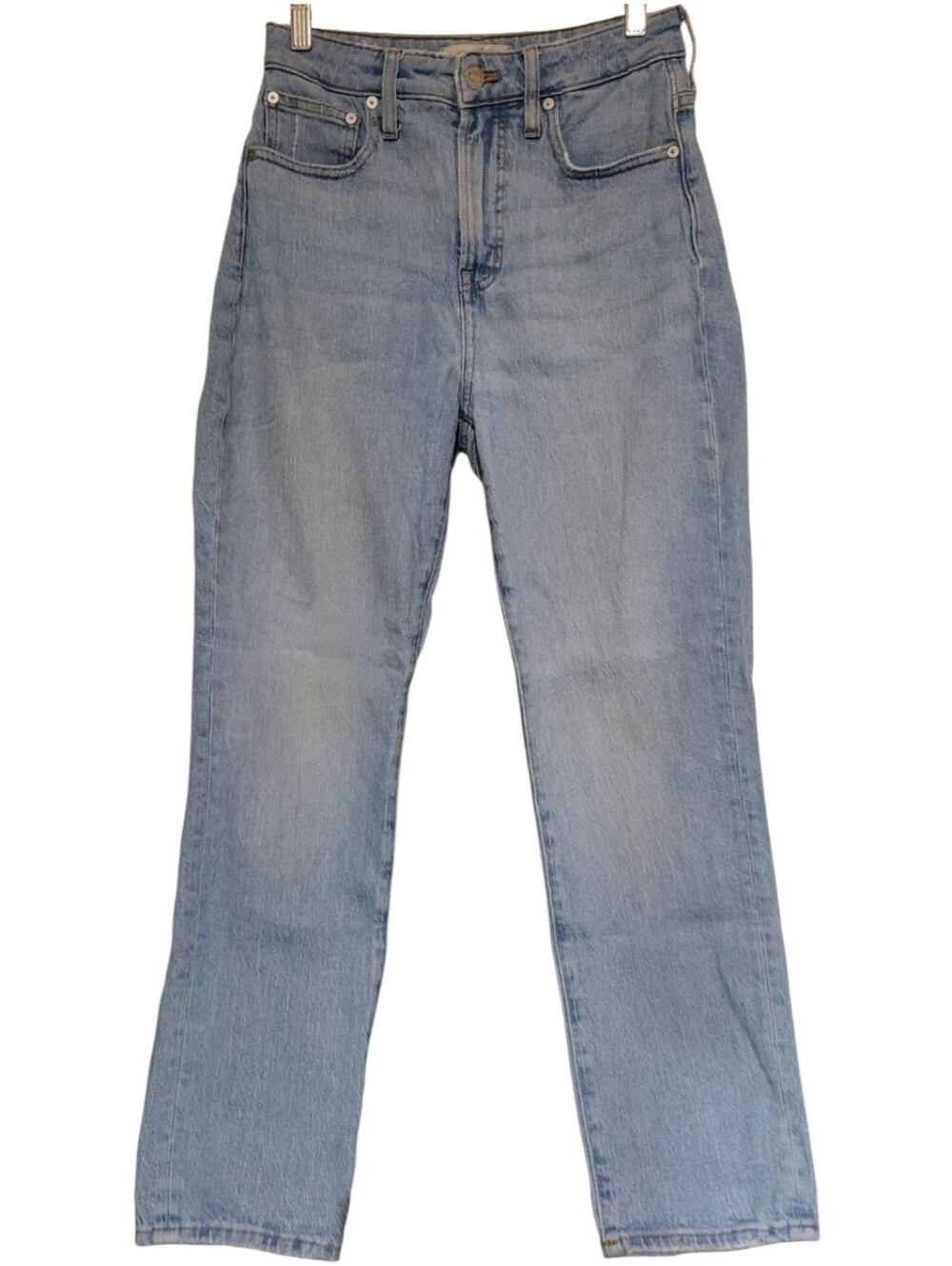 Madewell The Curvy Perfect Vintage Jeans Size 25, Measures 27x28 Light Wash